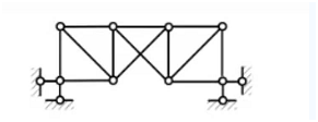 图示体系的几何组成为()。